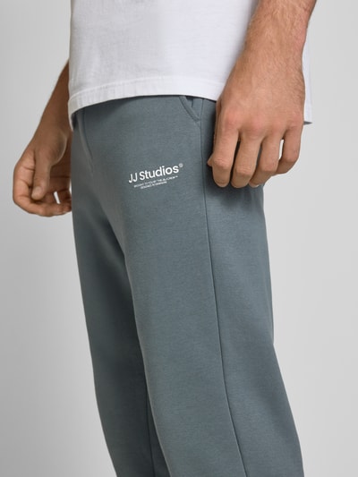 Jack & Jones Regular Fit Sweatpants mit elastischen Bund Modell 'KANE' Blau 3