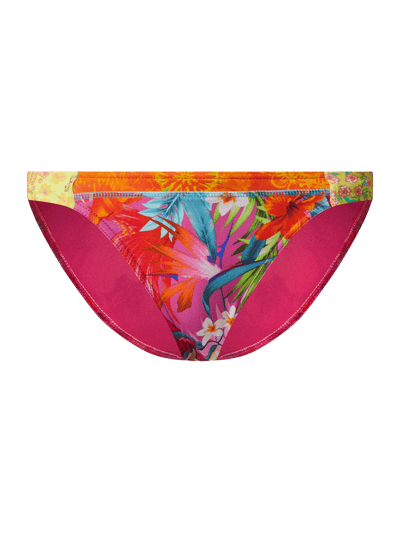 Banana Moon Bikini-Slip mit floralem Muster Modell 'Fresia Sunshine' Pink 2