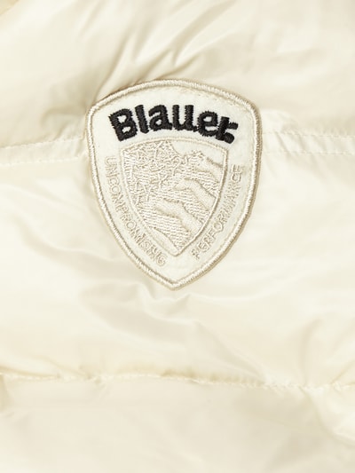 Blauer Usa Donsjack met labeldetail Offwhite - 3