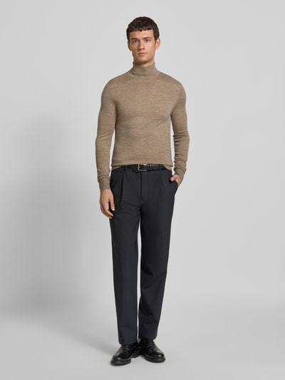 Tiger Of Sweden Gebreide coltrui, model 'Neville' Beige - 1