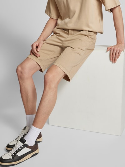 Blend Regular Fit Shorts mit Gesäßtaschen Beige 3