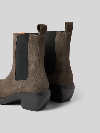 Copenhagen Chelsea Boots mit elastischen Einsätzen Mittelbraun 3