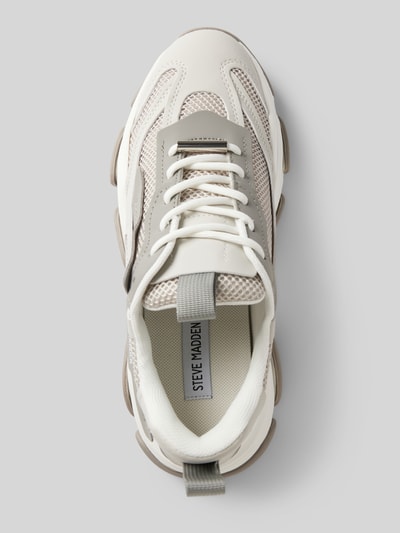 Steve Madden Chunky sneakers met treklus, model 'POSSESSION' Lichtgrijs - 3