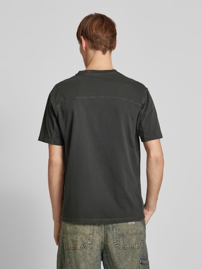 Superdry T-shirt met labeldetail Zwart - 5