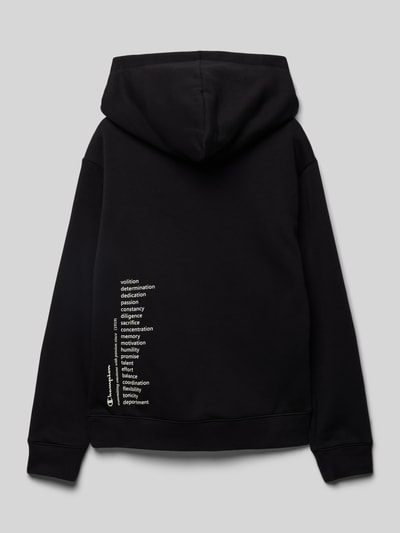 CHAMPION Hoodie mit Kapuze Black 3