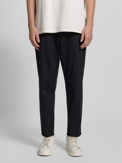 Casual Friday Tapered Fit Chino mit Gesäßtaschen Black 4