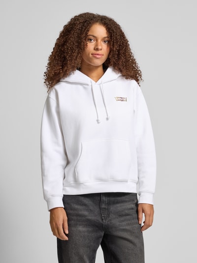 Levi's® Hoodie mit Label-Print Weiss 4