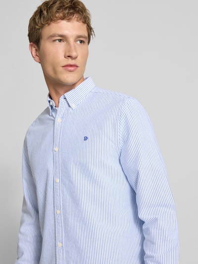 Superdry Regular Fit Freizeithemd mit Logo-Stitching Hellblau 3