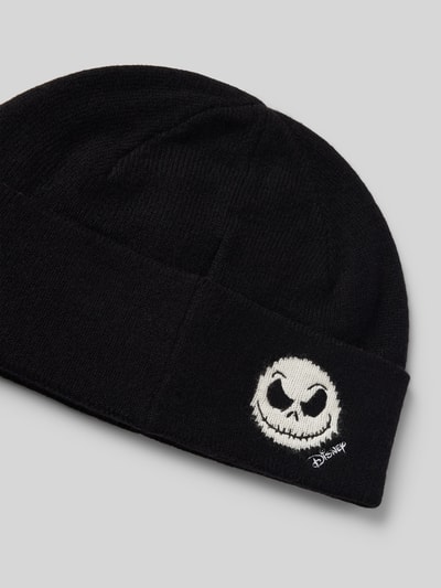 HUGO Beanie met labeldetail, model 'Xola' Zwart - 2