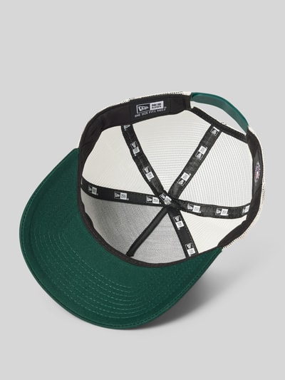 New Era Trucker Cap mit Label-Patch Dunkelgruen 2