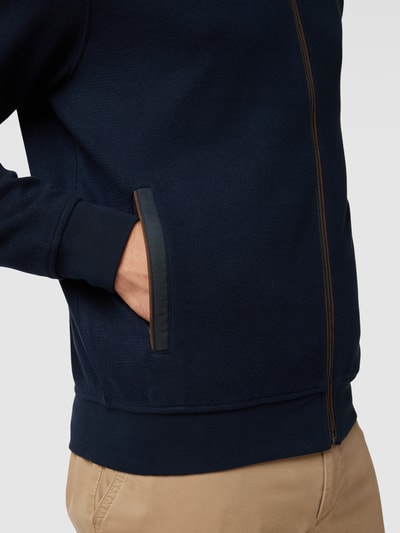 bugatti Sweatjacke mit Reißverschluss Marine 3