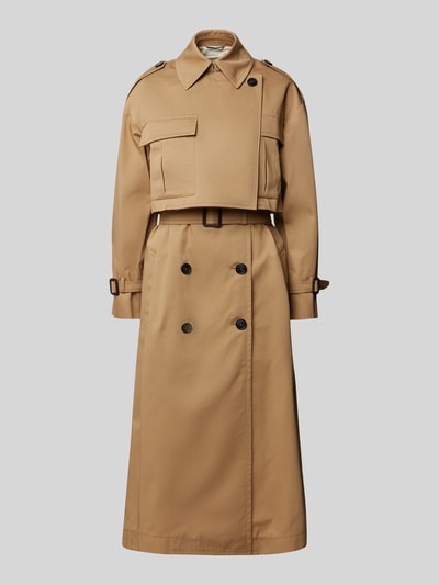 Weekend Max Mara Trenchcoat mit Umlegekragen Modell 'VIVETTA' Beige 2