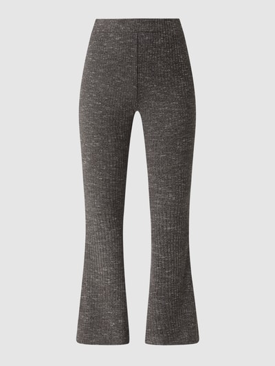 Vero Moda Flared Schlupfhose mit Stretch-Anteil Modell 'Kamma' Mittelgrau Melange 2