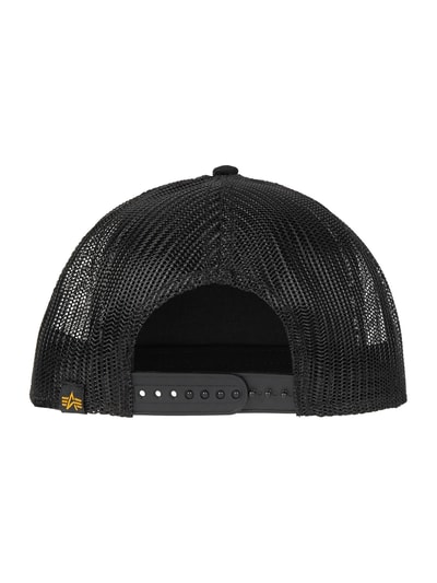 Alpha Industries Cap mit Logo Black 2