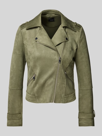 Zero Jacke mit Reißverschlusstaschen Khaki 2