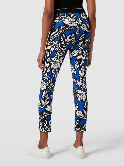 Marc Cain Leggings mit floralem Muster Royal 5