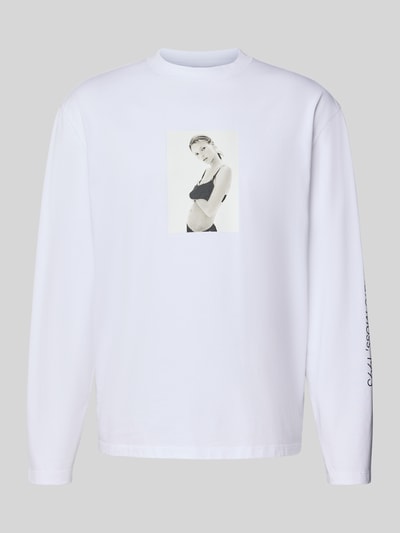 CK Calvin Klein Shirt met lange mouwen en motiefprint Wit - 2