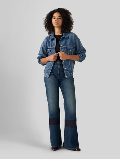 Levi's® tapered fit jeans van puur katoen in 5-pocketmodel Donkerblauw - 1