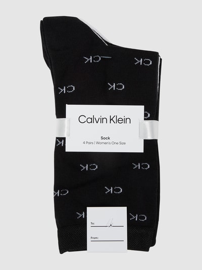 CK Calvin Klein Socken im 4er-Pack Black 2