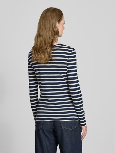 Christian Berg Woman Longsleeve mit Rundhalsausschnitt Dunkelblau 5