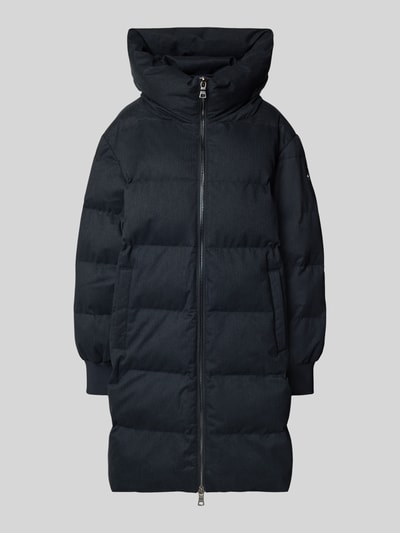 Blonde No. 8 Steppmantel mit Kapuze Marine 2