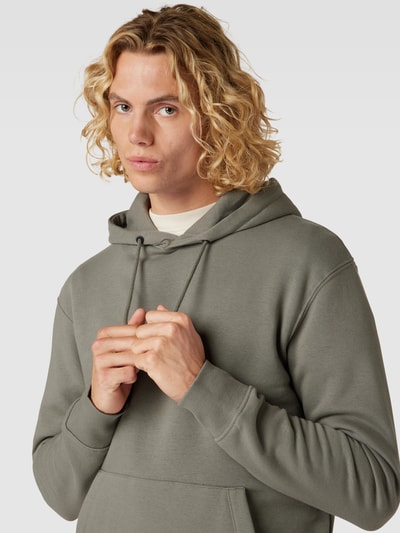 Jack & Jones Hoodie met kangoeroezak, model 'ESTAR' Lichtgrijs - 3