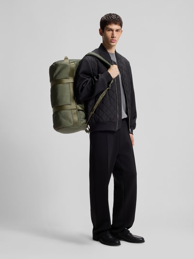 HUGO Torba weekendowa z paskami plecaka model 'AYDEN_HOLDALL' Oliwkowy 1