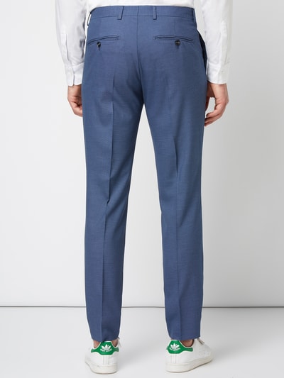 SELECTED HOMME Slim fit pantalon met stretch Donkerblauw - 5