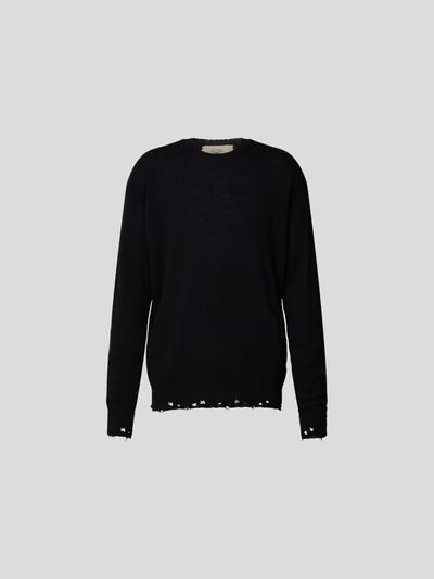 Maison Flaneur Pullover aus Kaschmir Schwarz 2