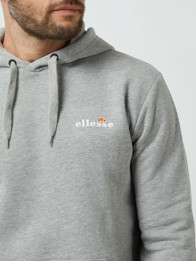 Ellesse Hoodie met logodetail, model 'Beltona' Lichtgrijs gemêleerd - 3