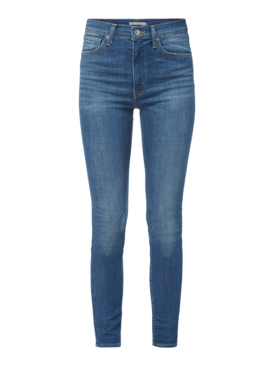 Levi's® Stone Washed Super Skinny Fit Jeans Jeansblau 2