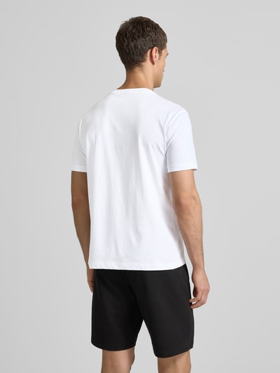 EA7 Emporio Armani T-shirt met logo en ronde hals Wit - 5