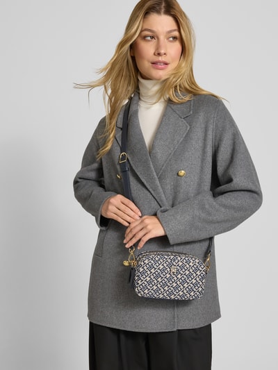 Tommy Hilfiger Torba na ramię z żakardowym monogramem Granatowy 1