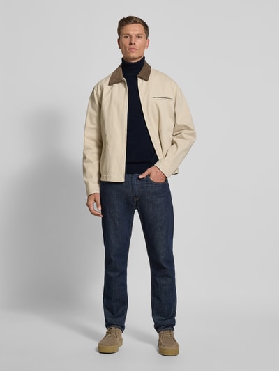 FTC-Cashmere Kaschmirpullover mit Rollkragen Marine 1