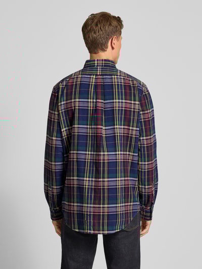 Polo Ralph Lauren Custom fit vrijetijdsoverhemd met button-downkraag Marineblauw - 5