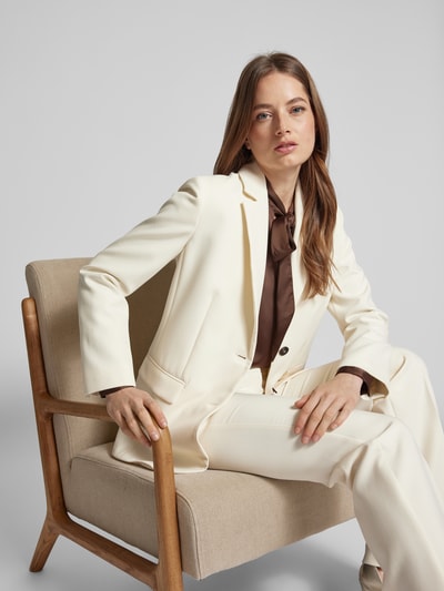 MAX&Co. Blazer mit Reverskragen Modell 'PIRITE' Offwhite 3