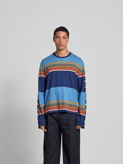 Marni Longsleeve mit Rundhalsausschnitt Hellblau 4