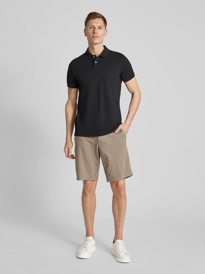 MCNEAL Poloshirt mit Label-Stitching  Black 1