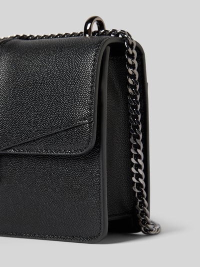 Seidenfelt Umhängetasche in Leder-Optik Modell 'Roros' Black 3