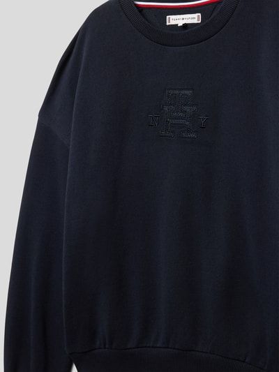 Tommy Hilfiger Teens Sweatshirt mit überschnittenen Schultern Marine 2