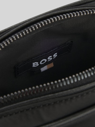 BOSS Umhängetasche aus Twill Modell 'B_ICON_NS CROSSB' Black 5
