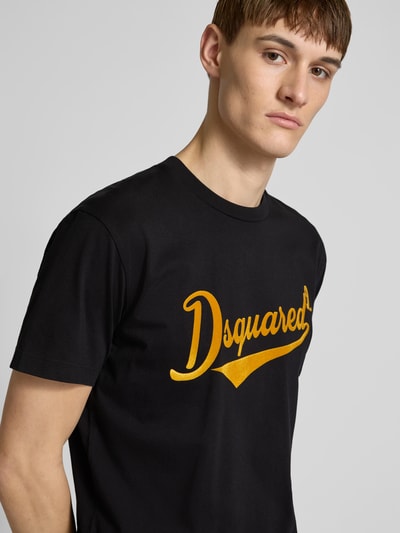 Dsquared2 T-Shirt mit Label-Print Black 3