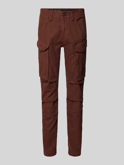 G-Star Raw Stoffhose mit 5-Pocket-Design Modell 'Rovic' Rostrot 2