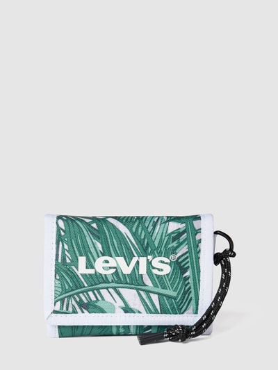 Levi's® Portemonnaie mit Allover-Muster Gruen 1