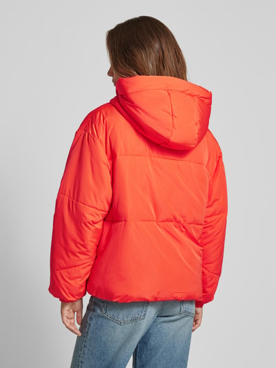 ICHI Steppjacke mit Kapuze Modell 'HIVOZA' Rot 5