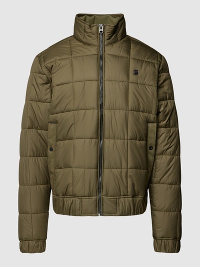 G-Star Raw Steppjacke mit Label-Applikation Modell 'Meefic' Oliv 2