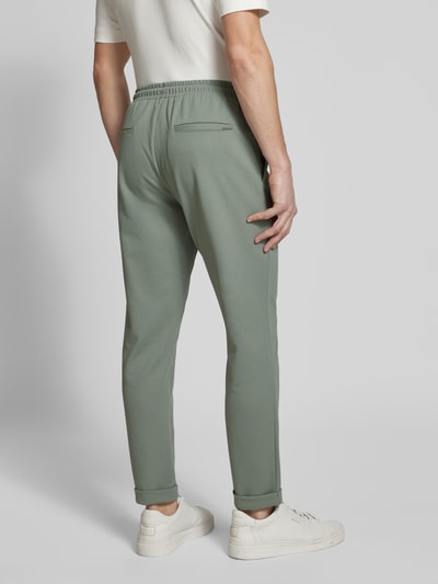 Antony Morato Regular fit stoffen broek met vaste persplooien Lichtgroen - 5