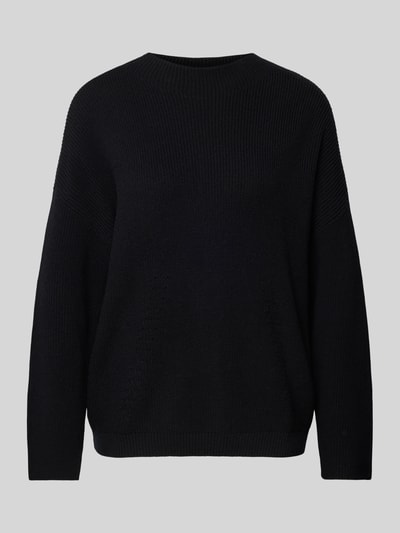 ARMANI EXCHANGE Sweter z dzianiny z okrągłym dekoltem Czarny 2