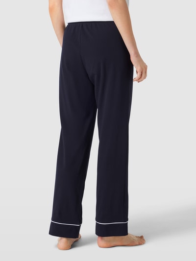 Esprit Pyjamabroek van katoenmix Marineblauw - 5