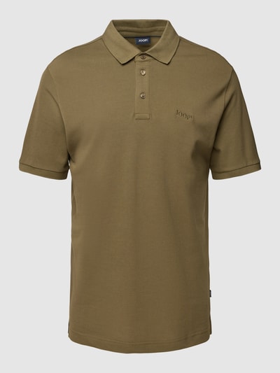 JOOP! Collection Poloshirt mit Label-Stitching Modell 'Primus' Oliv 2